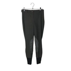 Tuff Rider Pants Women's Size 26 Dark Gray Equestrian Riding Pull On